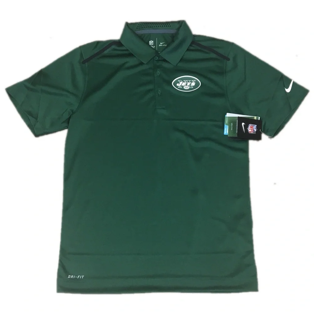 New York Jets Nike Dri Fit‎ Men's Polo Shirt Small